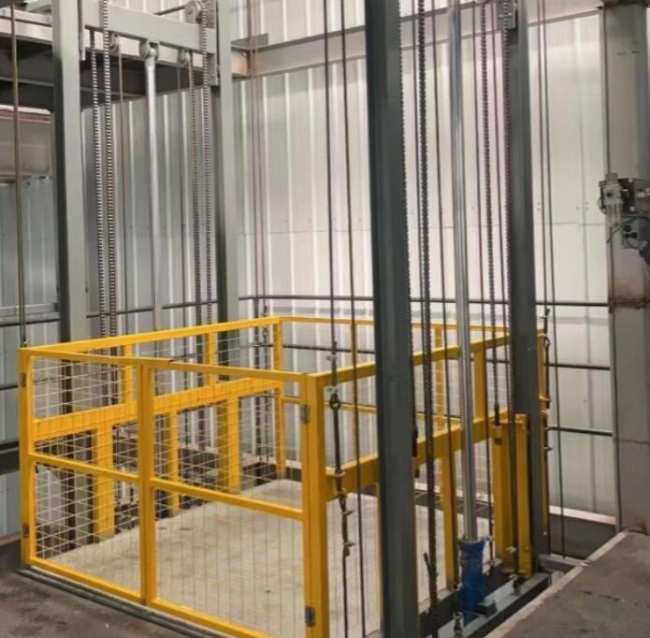 申扎导轨式升降机一般加工周期